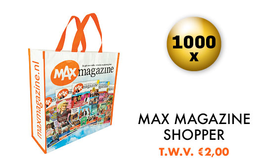 1000 x MAX Magazine shopper t.w.v. €2